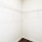 Large closet with ample shelving
