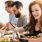 People having dinner
